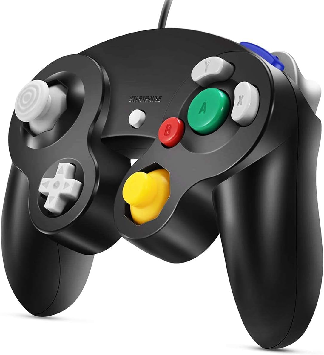Arrocent GameCube replacement controller angled perspective