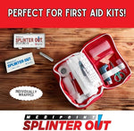 Sterile medical grade splinter removal kit for home and workshop