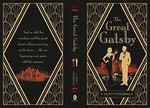The Great Gatsby by F Scott Fitzgerald hardcover spine and premium binding