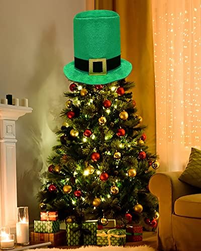 Wittocs st patrick day green top hat side profile