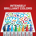 Sharpie marker set assorted color swatches