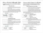 Studio Series Calligraphy Paper Pad: 50 Sheets - Image 6