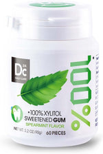 DC24 DAILY CARE 100% Xylitol Gum, No Aspartame, Sugar Free Peppermint Chewing Gum, Natural Flavors, Gluten Free, Vegan, 60 Pieces, Pack of 2 - Image 12