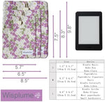 Wisplume ereader sleeve front pocket storage for accessories