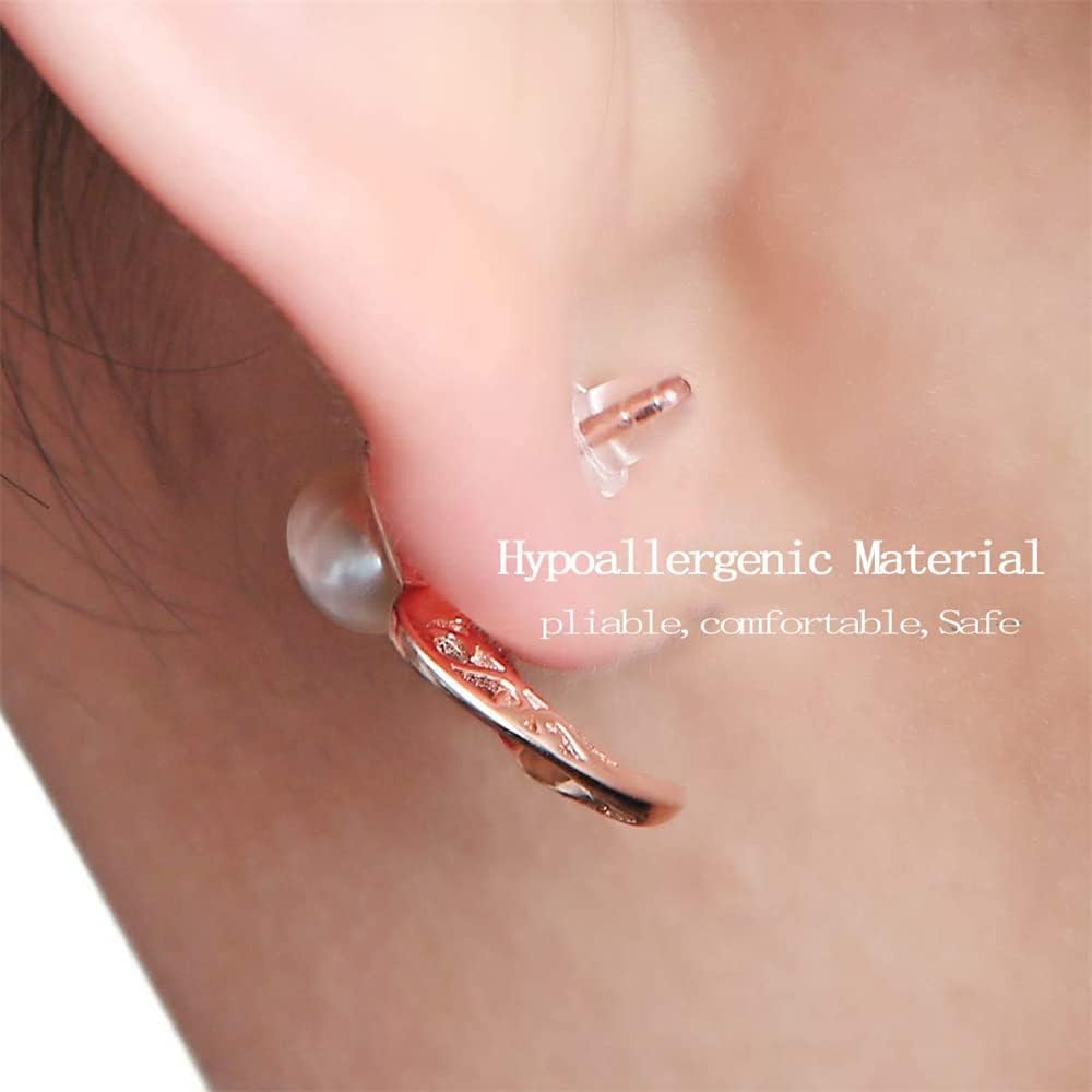 NEoogod replacement clutch backs for stud earrings