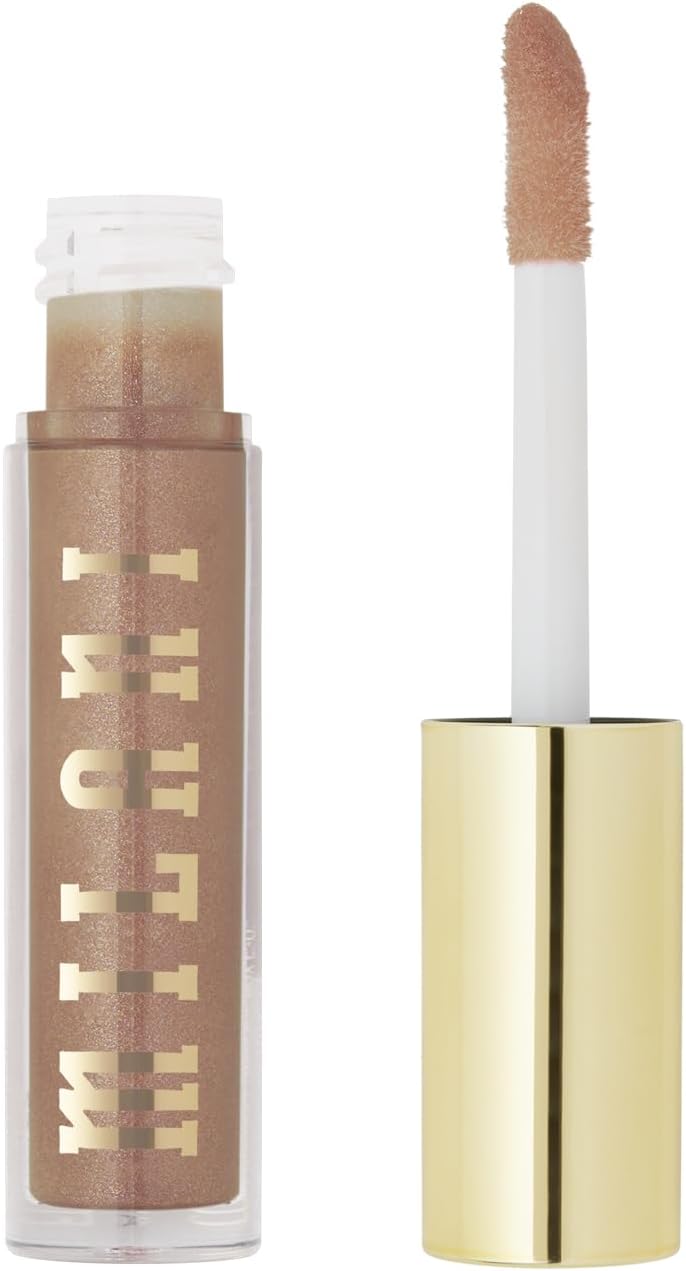 Milani peptide lip plumper bottle standing upright on clean surface