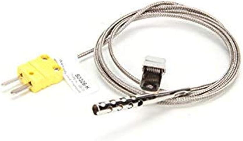 Cooper-Atkins 50306-K thermocouple probe front view with mounting clip