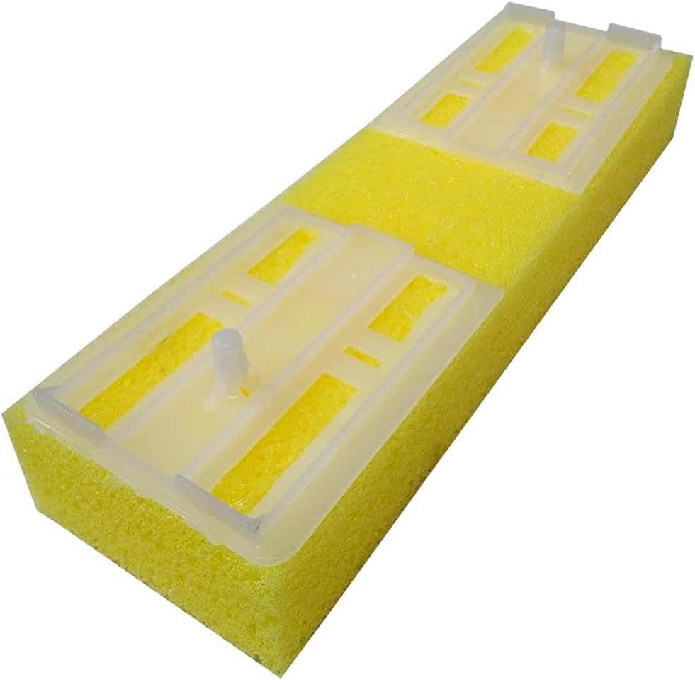 HOMEMAID 9 Inch Butterfly Mop Refill Sponge Head front view showing the durable blue polyester foam material.