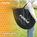 Porayhut soccer goals for youth players anchored securely into the ground with nylon stakes