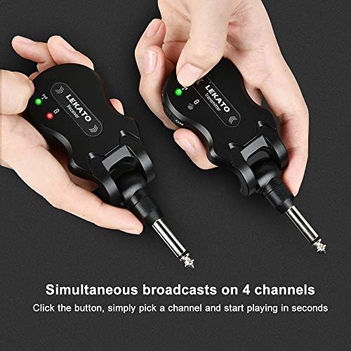 LightsEtc LEKATO wireless audio transmitter charging port detail