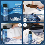 Faultless fabric refresher spray for clothing wrinkle removal