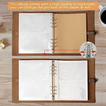 Sucarlon floral embossed leather photo journal close-up texture