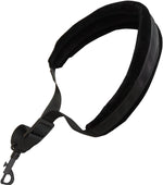 Xinlinke padded neck strap adjustment buckle detail