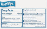 Medi-First 2-ply non-woven alcohol swabs for medical use