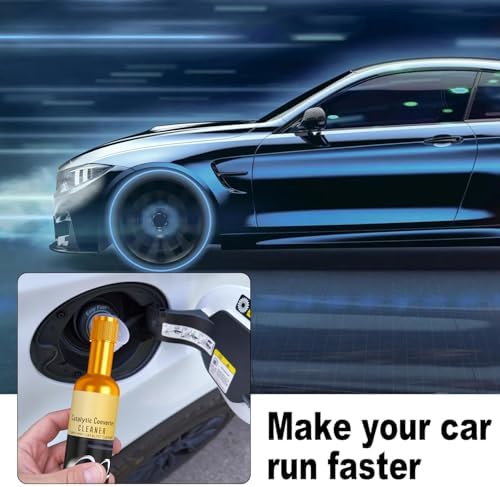Automotive chemical additive packaging for lowering vehicle emissions and cleaning injectors.