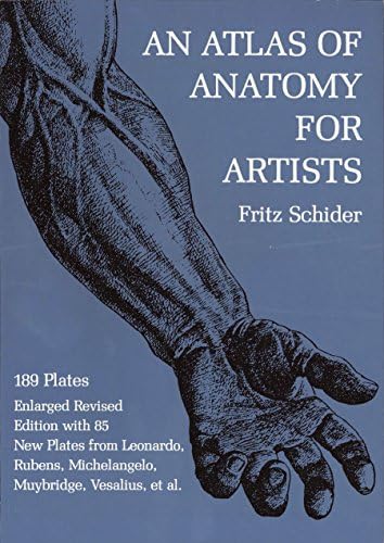 An Atlas of Anatomy for Artists: 189 Plates: Enlarged Revised Edition with 85 New Plates from Leonardo, Rubens, Michelangelo, Muybridge, Vesalius, et al. - Image 2