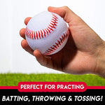 Franklin Sports adjustable batting tee with hanging ball feature
