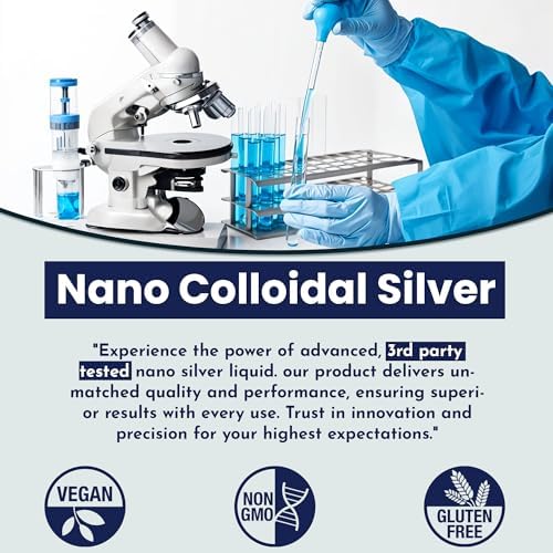 Optivida colloidal silver unflavored wellness liquid bottle displayed clearly against a clean background.