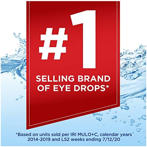 Imported Clear Eyes maximum strength lubricant eye drops packaging