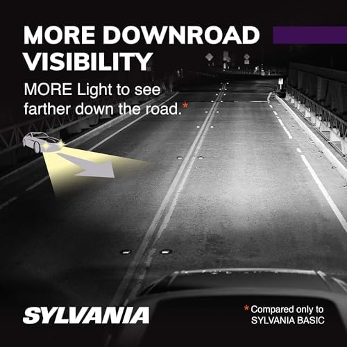 Sylvania automotive lighting 9005 dual pack clear glass filaments visible