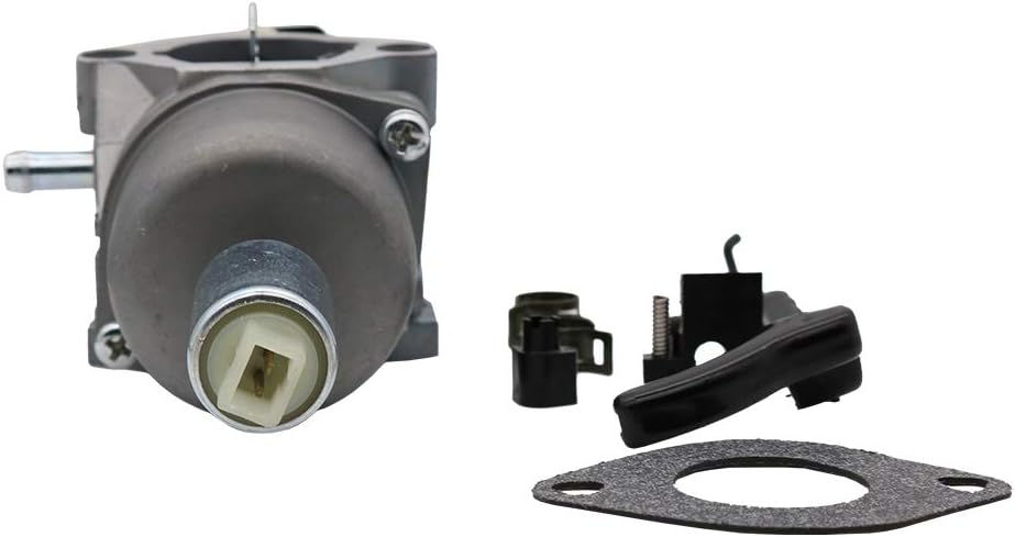 Black rubber fuel line and linkage components included in package