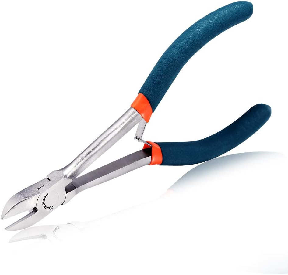 SPEEDWOX Long Reach Bent Nose Pliers with Serrated Jaws Angled Long Nose Plier Angled Pliers with Cutter Long Reach Plier for Hard to Reach Narrow Spaces Home Repairing Jewerly Making - Image 10