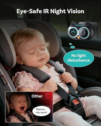 Ottocast packaging box containing the 2-in-1 car baby monitor and wireless receiver kit