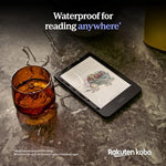 Back view of the Kobo Clara Colour highlighting the eco-friendly design