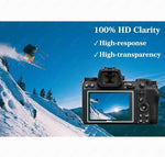 Nine H hardness scratch resistance testing on camera screen protection glass