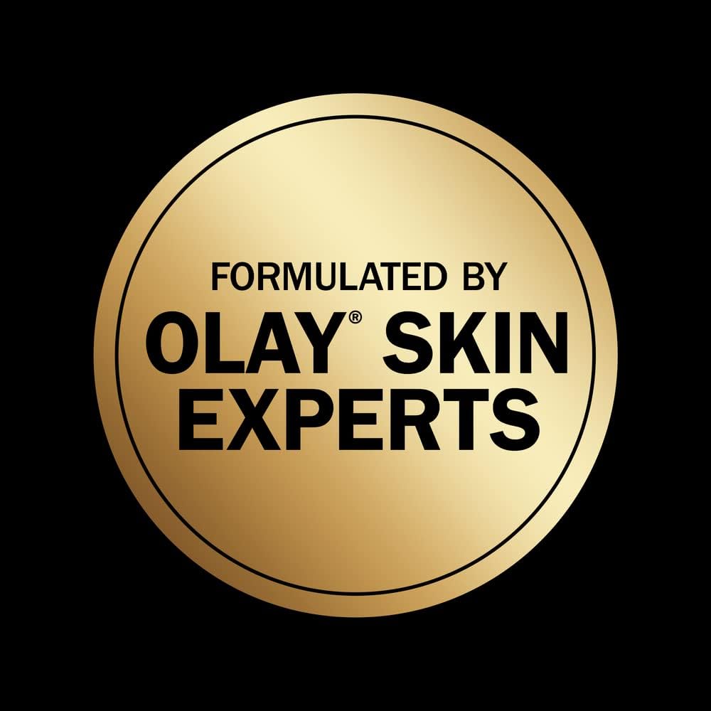 Olay 650 milliliters body wash back side ingredient panel