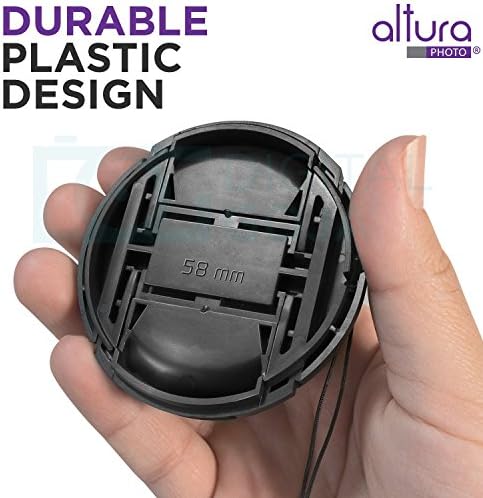 Dual set packaging of Altura Photo 58mm lens accessories for DSLR cameras