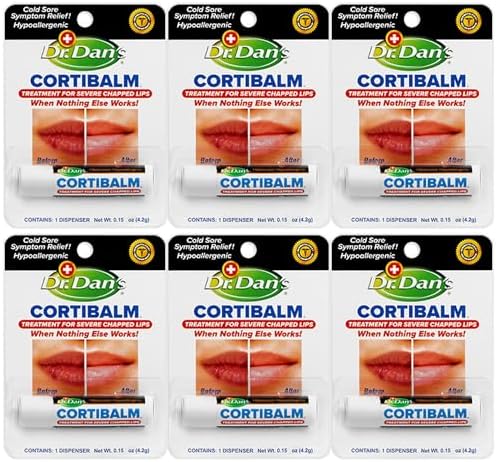 Dr. Dans Cortibalm Lip Balm, 6 Count - Image 2