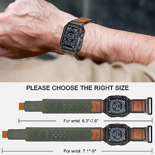 Adjustable stainless steel metal watch band for men with included link removal tools