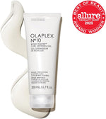 Olaplex Number 10 gel bottle texture and formula close up