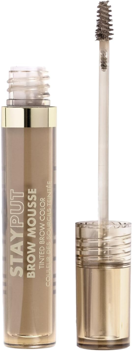 Milani long lasting eyebrow tint mousse in Taupe shade packaging