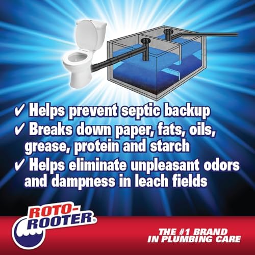 Roto-Rooter professional strength septic odor eliminator liquid