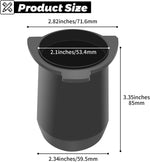 USEAMIE coffee dosing cup placed on kitchen scale