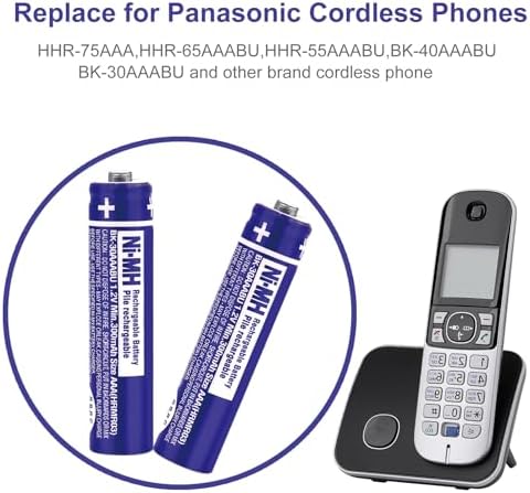 Eco-friendly low self-discharge AAA rechargeable batteries close up showing terminal alignment