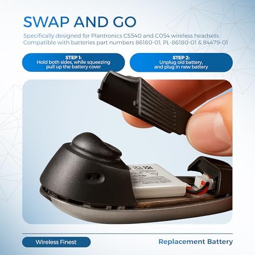 Premium imported replacement cell for corporate call center audio equipment maintenance.