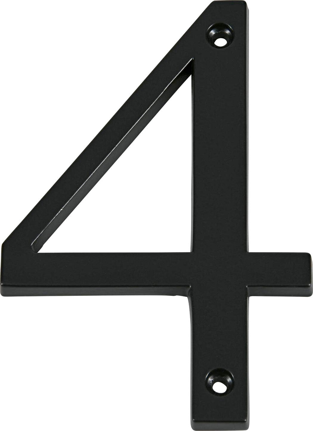 Distinctions 843149 House Number 9, Black Zinc Flush Mount Address Number, Modern Outdoor Address Sign for Front Door, Mailbox, Wall, or Plaque, 4 Inches - Image 11