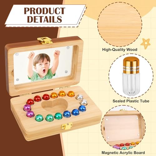 Detailed view of the magnetic acrylic board inside the lid
