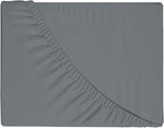 Bedecor gray full size sheet styled on memory foam mattress