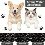 Thmasamwr Pet Feeding Mat non slip waterproof backing