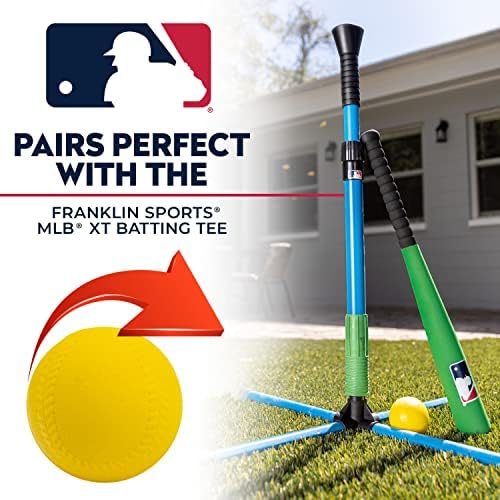Full set of Franklin Sports adjustable batting tee for kids