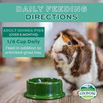 High fiber guinea pig pellets with stabilized vitamin C by Oxbow