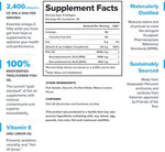 LEGION Triton molecularly distilled high potency reesterified triglyceride fish oil supplement