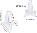 Yuntop mini clear coin holder angle perspective