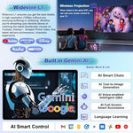 Fezawio Android tablet display showing Gemini AI interface