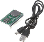 MinnowXY JQ6500-28P Voice Module front view PCB layout