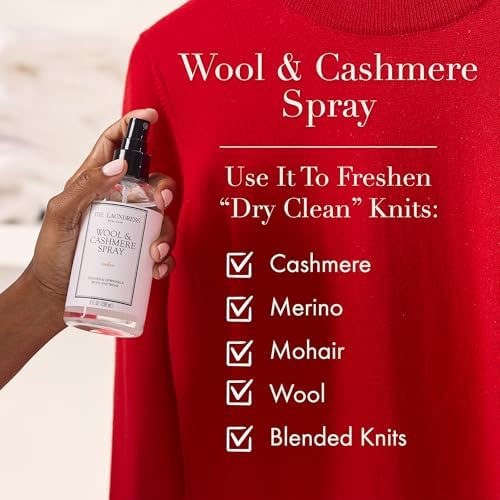The Laundress premium fabric spray for home upholstery and luxury linen care